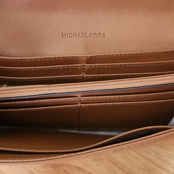 Michael Kors Brown Leather Wallet - Picture 7 of 16